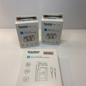 Kastar Camera Battery and Charger Set